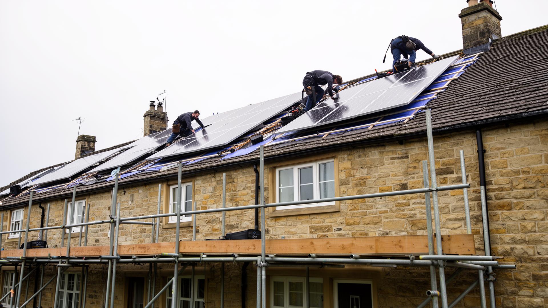 Terraced PV array, Nelson